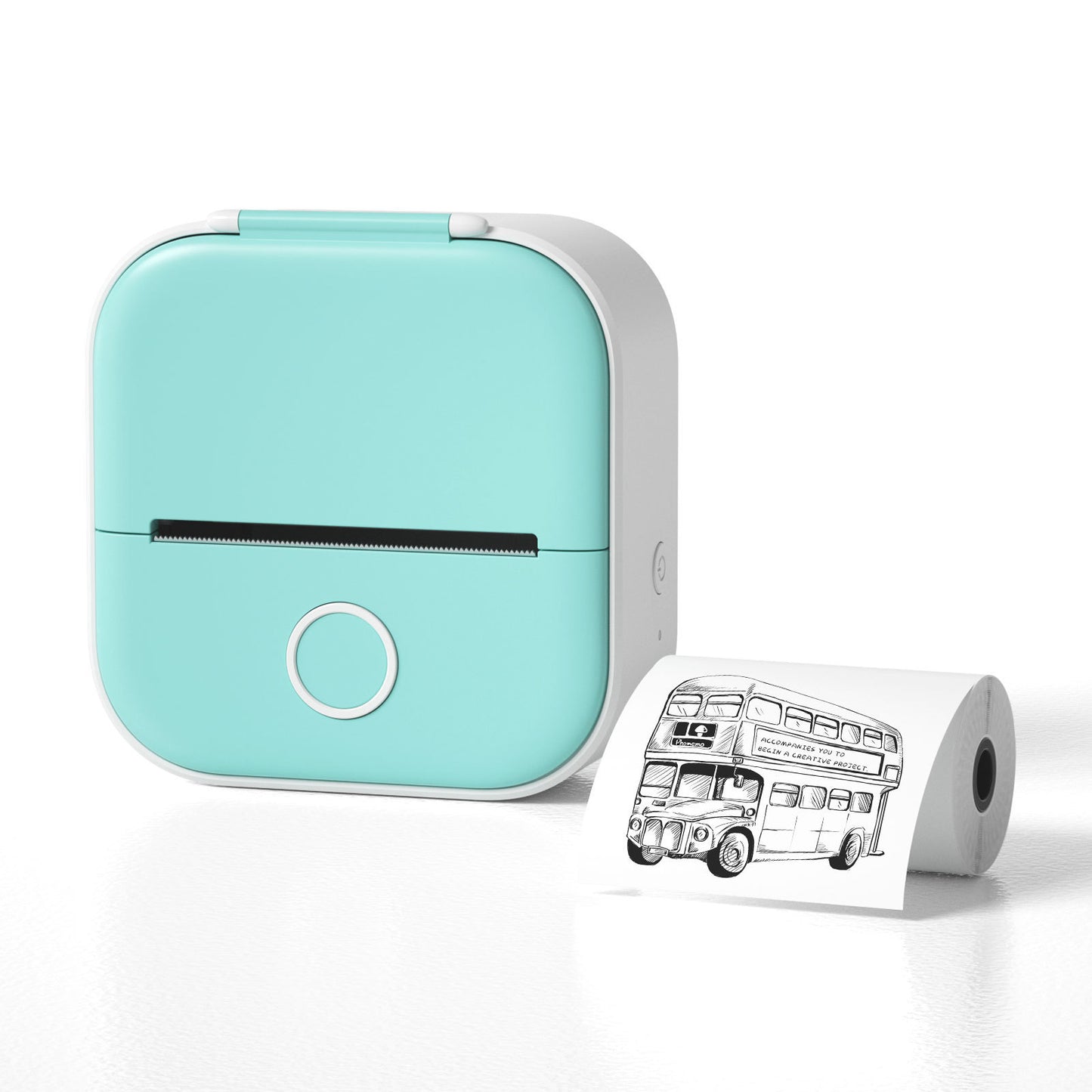 Portable Mini Thermal Label & Photo Printer | Bluetooth-Compatible Price Tag & Study Tool